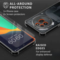 kalibri Hülle kompatibel mit Nothing Phone 3a Pro Case - Handyhülle mit 2x Glas Schutz Folie - Cover Handyhülle