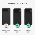 Google Pixel 10 / Pixel 10 Pro mit MagSafe Handyhülle mit Ringhalter