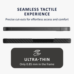Google Pixel 9a mit MagSafe Handyhülle Aramid Carbon