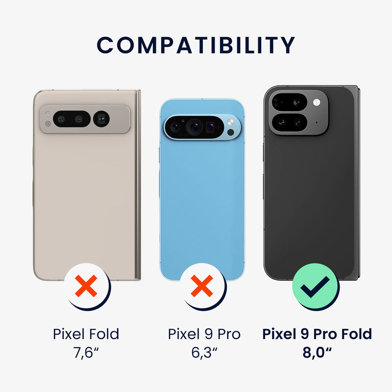 kalibri Hülle für Google Pixel 9 Pro Fold Hülle - Cover Case Handyhülle - Kompatibel mit MagSafe