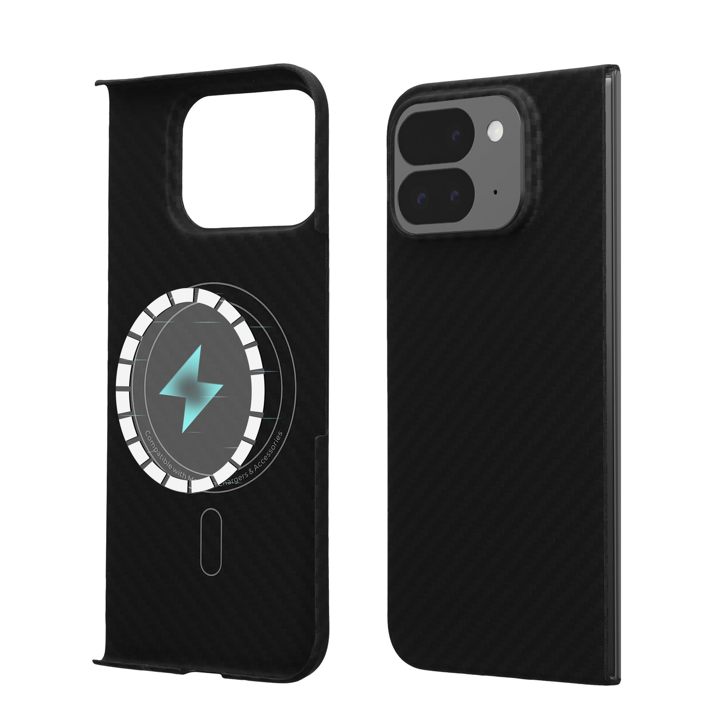 kalibri Hülle für Google Pixel 9 Pro Fold Hülle - Cover Case Handyhülle - Kompatibel mit MagSafe