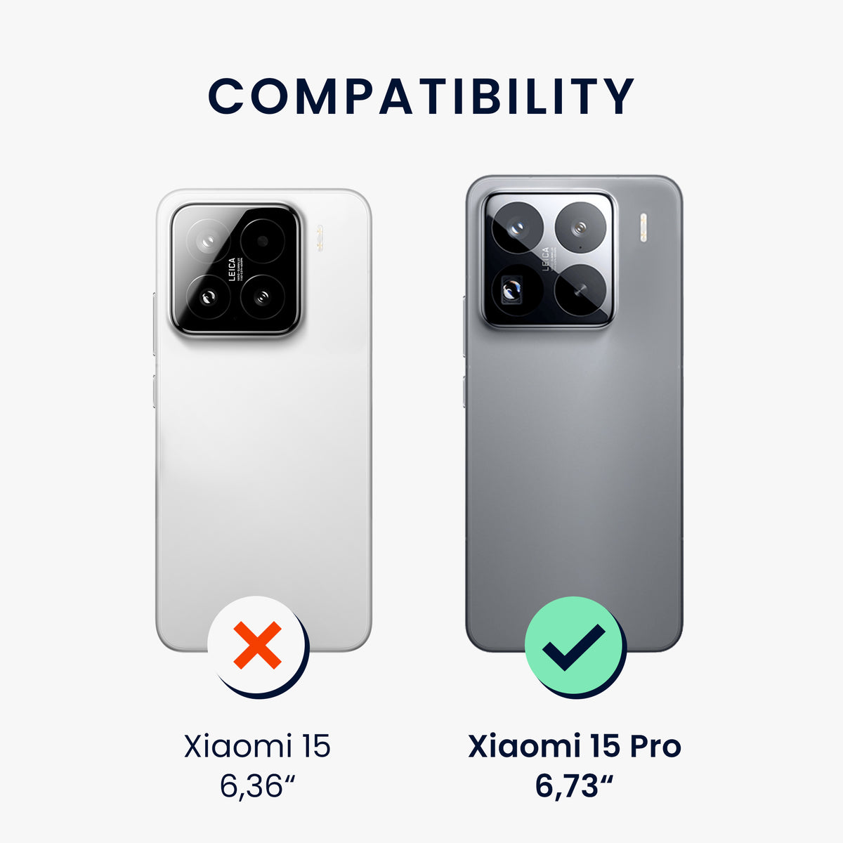 kalibri Schutzhülle kompatibel mit Xiaomi 15 Pro - Handy Cover Case Handyhülle