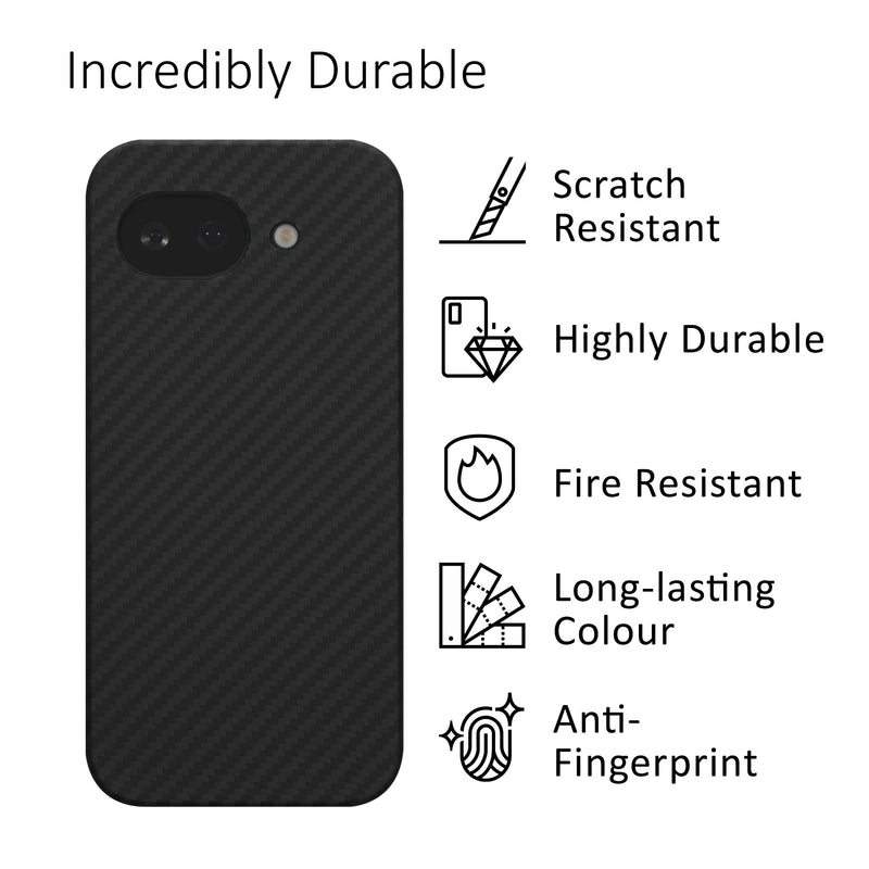Google Pixel 10a Aramid Handyhülle Schwarz matt KLB0000261Z001C