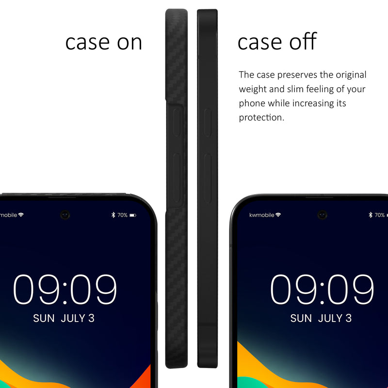 Google Pixel 10a Aramid Handyhülle Schwarz matt KLB0000261Z001C