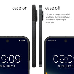 kalibri Schutzhülle kompatibel mit Google Pixel 11 Pro - Hülle Aramid - Handy Cover Case Handyhülle Schwarz matt