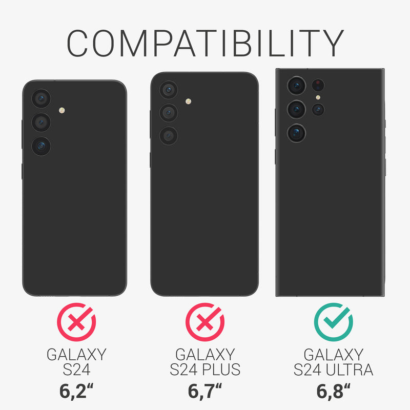 kalibri Schutzhülle kompatibel mit Samsung Galaxy S24 Ultra - Handy Cover Case Handyhülle