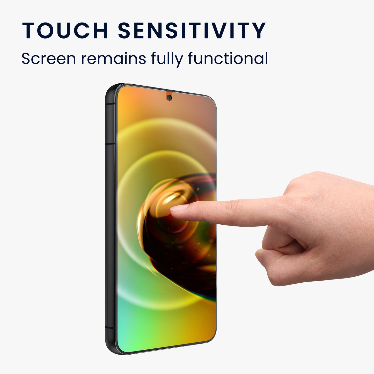 kalibri Panzer Schutz Glas Folie für Samsung Galaxy S24 Plus - Glas Schutzfolie Set - Full Display Screen Protector - Handy Schutzglas kratzfest - mit Installationshilfe