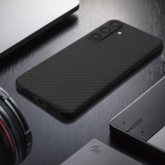 Samsung Galaxy S25 Handyhülle Aramid Carbonoptik