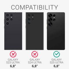 Samsung Galaxy S25 Ultra Handyhülle Carbon Schwarz