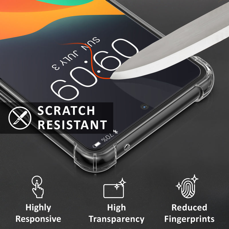 kalibri Hülle kompatibel mit Samsung Galaxy A53 5G Case - Handyhülle mit 2x Glas Schutz Folie - Cover Handyhülle
