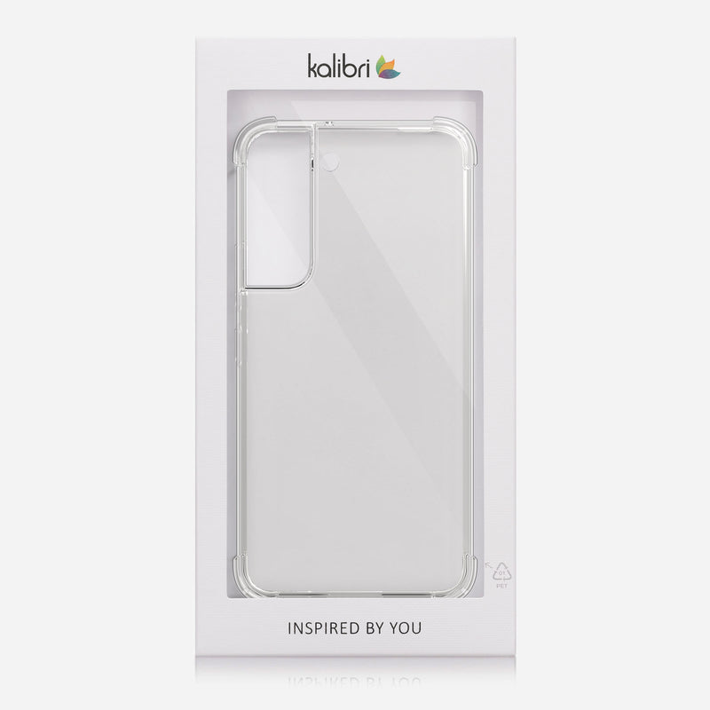 kalibri Hülle kompatibel mit Samsung Galaxy S22 Case - Handyhülle mit 2x Glas Schutz Folie - Cover Handyhülle