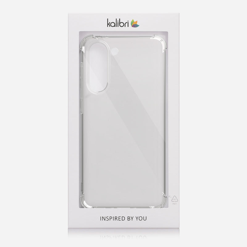 kalibri Hülle kompatibel mit Samsung Galaxy S23 Case - Handyhülle mit 2x Glas Schutz Folie - Cover Handyhülle