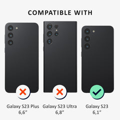Samsung Galaxy S23 Handyhülle + 2x Schutzglas