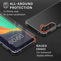 kalibri Hülle kompatibel mit Samsung Galaxy S25 Case - Handyhülle mit 2x Glas Schutz Folie - Cover Handyhülle