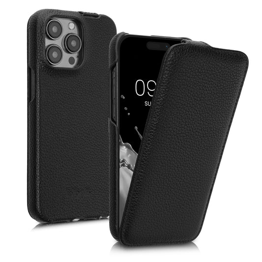 kalibri Flip Hülle Ultra Slim kompatibel mit Apple iPhone 15 Pro