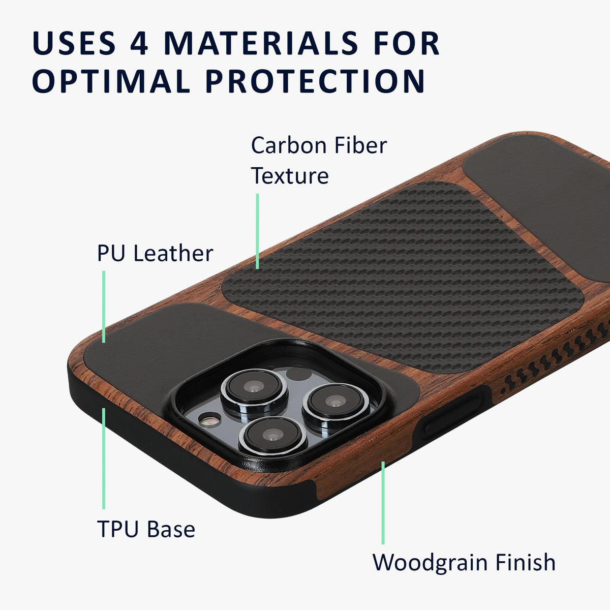 kalibri Hülle kompatibel mit Apple iPhone 14 Pro Handyhülle Case kompatibel mit MagSafe Zubehör