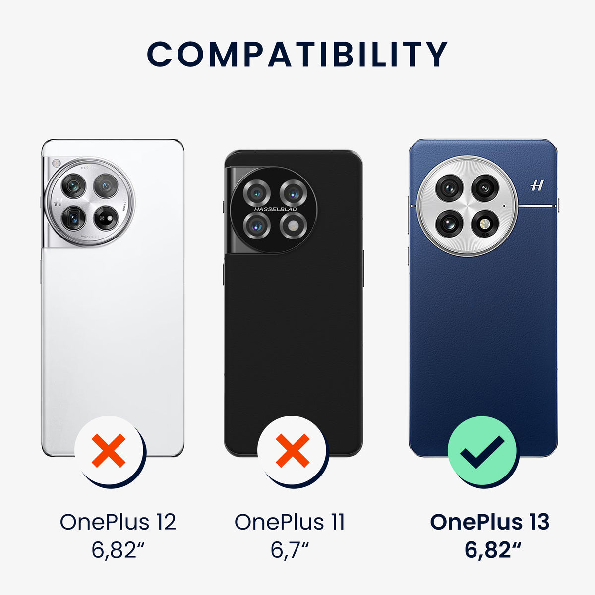 OnePlus 13 Handyhülle Carbon Schwarz