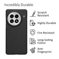 OnePlus 13 Handyhülle Carbon Schwarz