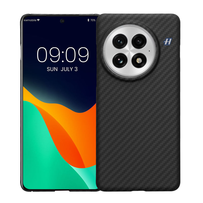 OnePlus 13 Handyhülle Carbon Schwarz
