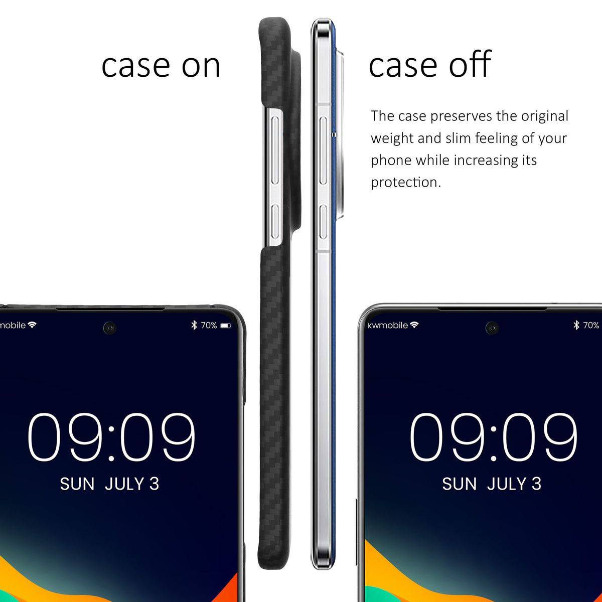 OnePlus 13 Handyhülle Carbon Schwarz