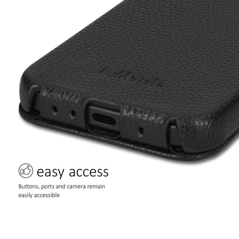 kalibri Flip Hülle Ultra Slim kompatibel mit Apple iPhone 16