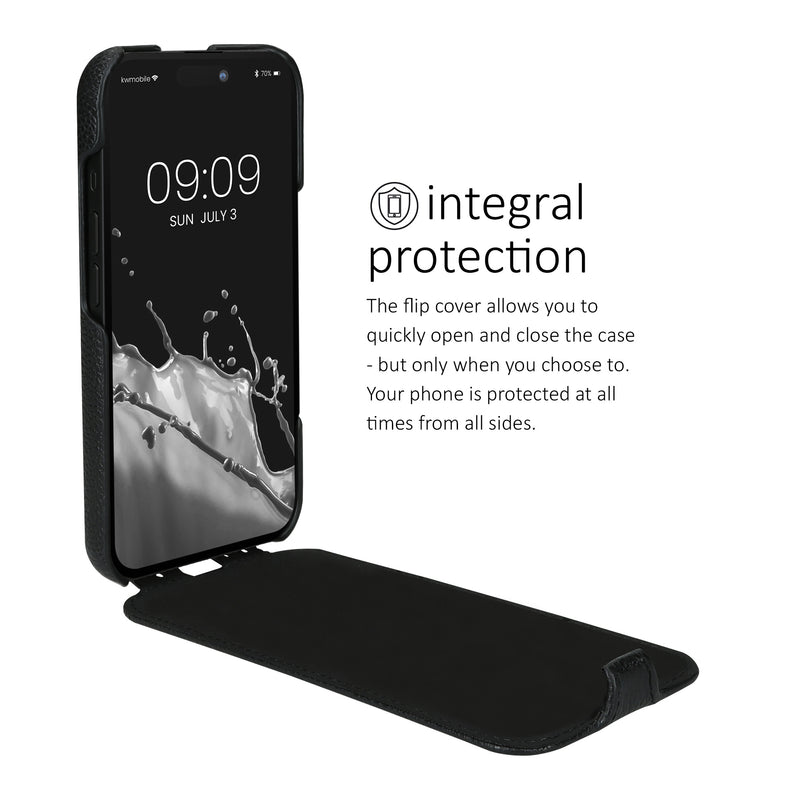 kalibri Flip Hülle Ultra Slim kompatibel mit Apple iPhone 16