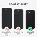 kalibri Flip Hülle Ultra Slim kompatibel mit Apple iPhone 16
