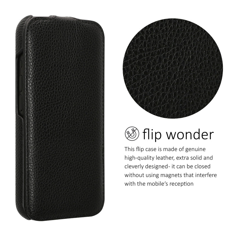 kalibri Flip Hülle Ultra Slim kompatibel mit Apple iPhone 16