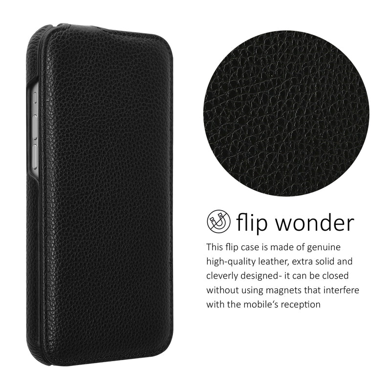 kalibri Flip Hülle Ultra Slim kompatibel mit Apple iPhone 16 Pro Max