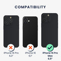 kalibri Flip Hülle Ultra Slim kompatibel mit Apple iPhone 16 Pro Max