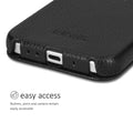 kalibri Flip Hülle Ultra Slim kompatibel mit Apple iPhone 16 Pro Max