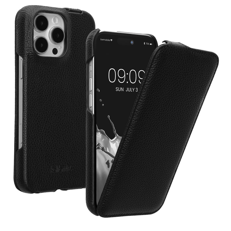 kalibri Flip Hülle Ultra Slim kompatibel mit Apple iPhone 16 Pro Max