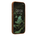 kalibri Schutzhülle kompatibel mit Apple iPhone 15 Pro - Hardcover Handy Cover Case