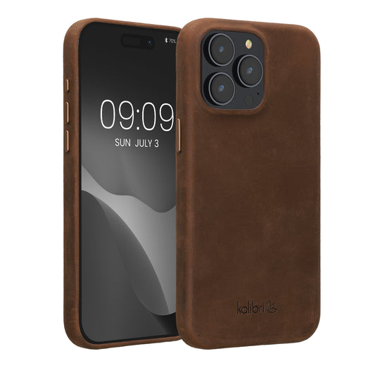 kalibri Schutzhülle kompatibel mit Apple iPhone 15 Pro Max - Hardcover Handy Cover Case