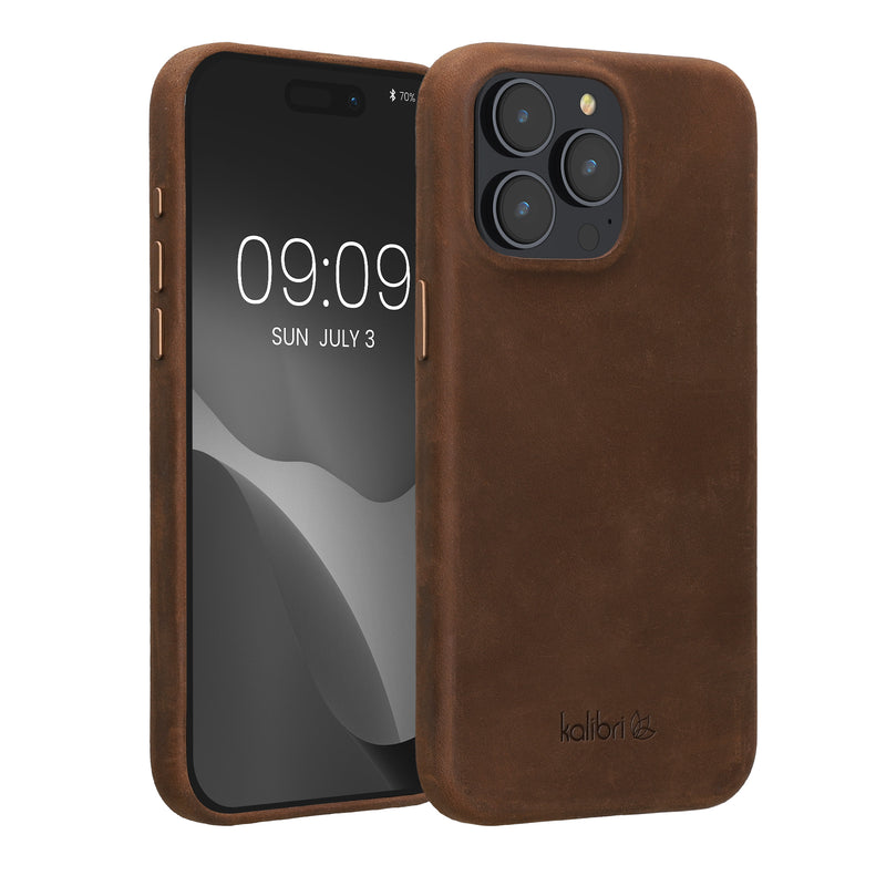 kalibri Schutzhülle kompatibel mit Apple iPhone 15 Pro Max - Hardcover Handy Cover Case