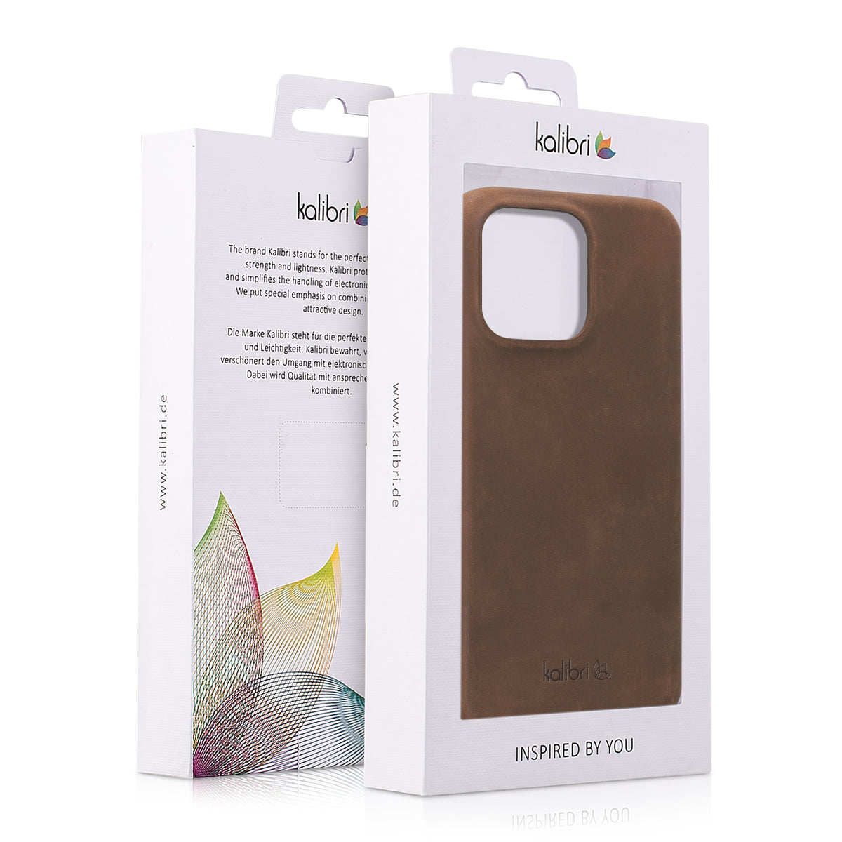 kalibri Schutzhülle kompatibel mit Apple iPhone 15 Pro Max - Hardcover Handy Cover Case
