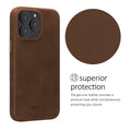 kalibri Schutzhülle kompatibel mit Apple iPhone 15 Pro Max - Hardcover Handy Cover Case