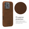kalibri Schutzhülle kompatibel mit Apple iPhone 16 Pro - Hardcover Handy Cover Case