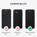 kalibri Flip Hülle Ultra Slim kompatibel mit Apple iPhone 17e / iPhone 16e