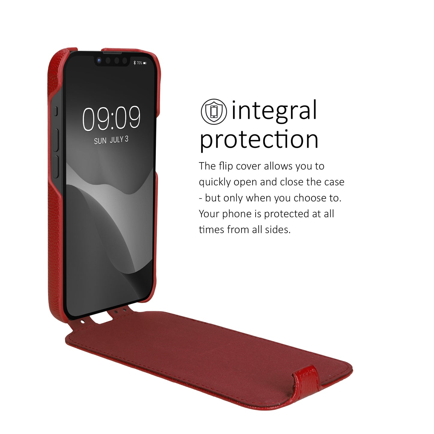 kalibri Flip Hülle Ultra Slim kompatibel mit Apple iPhone 17e / iPhone 16e