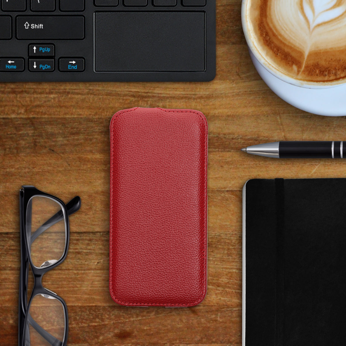 kalibri Flip Hülle Ultra Slim kompatibel mit Apple iPhone 17e / iPhone 16e