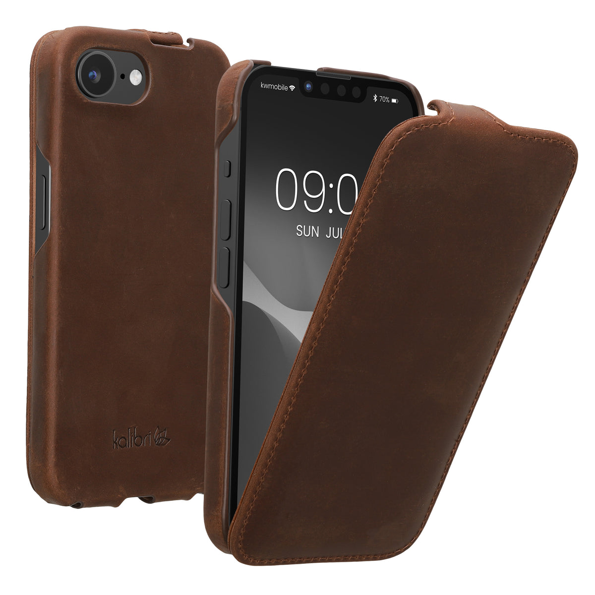 kalibri Flip Hülle Ultra Slim kompatibel mit Apple iPhone 17e / iPhone 16e
