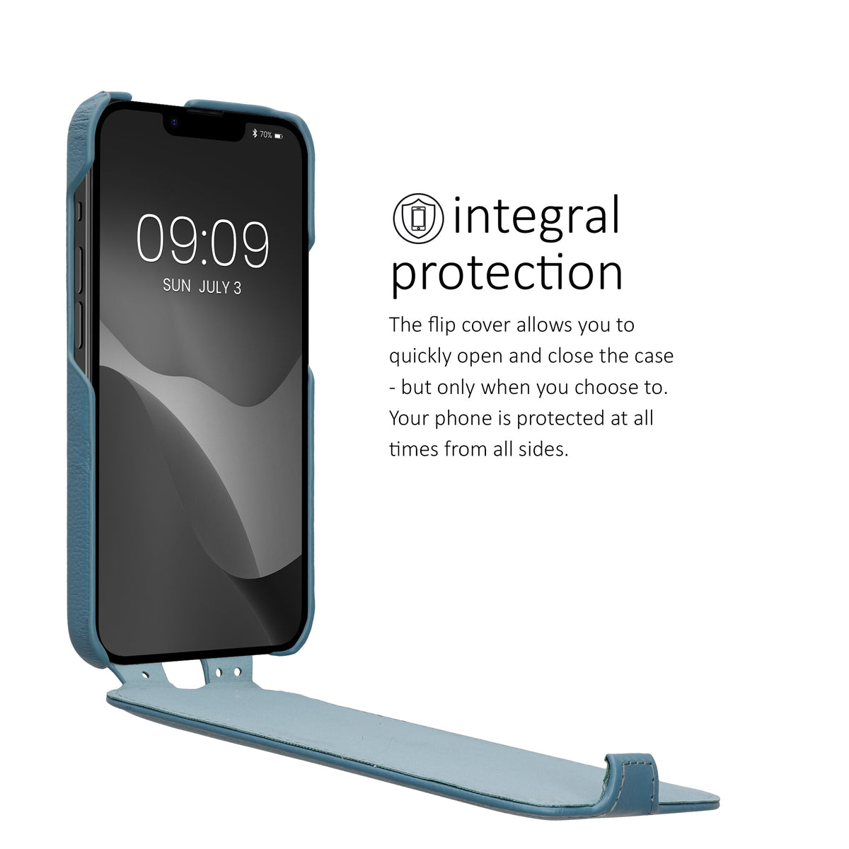 kalibri Flip Hülle Ultra Slim kompatibel mit Apple iPhone 17e / iPhone 16e
