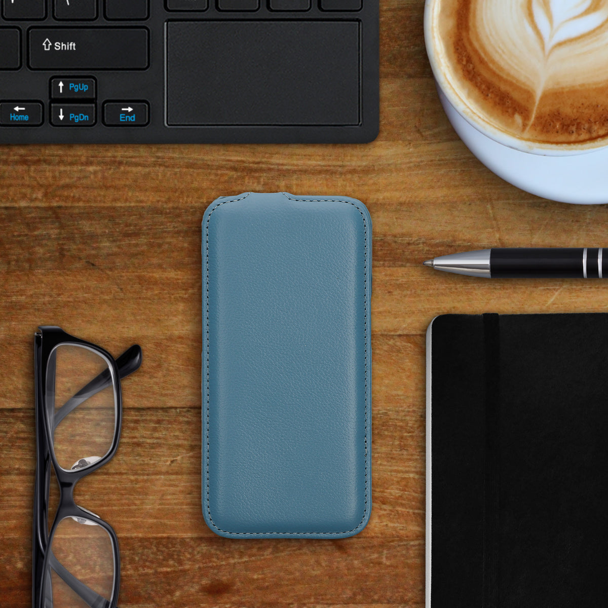 kalibri Flip Hülle Ultra Slim kompatibel mit Apple iPhone 17e / iPhone 16e