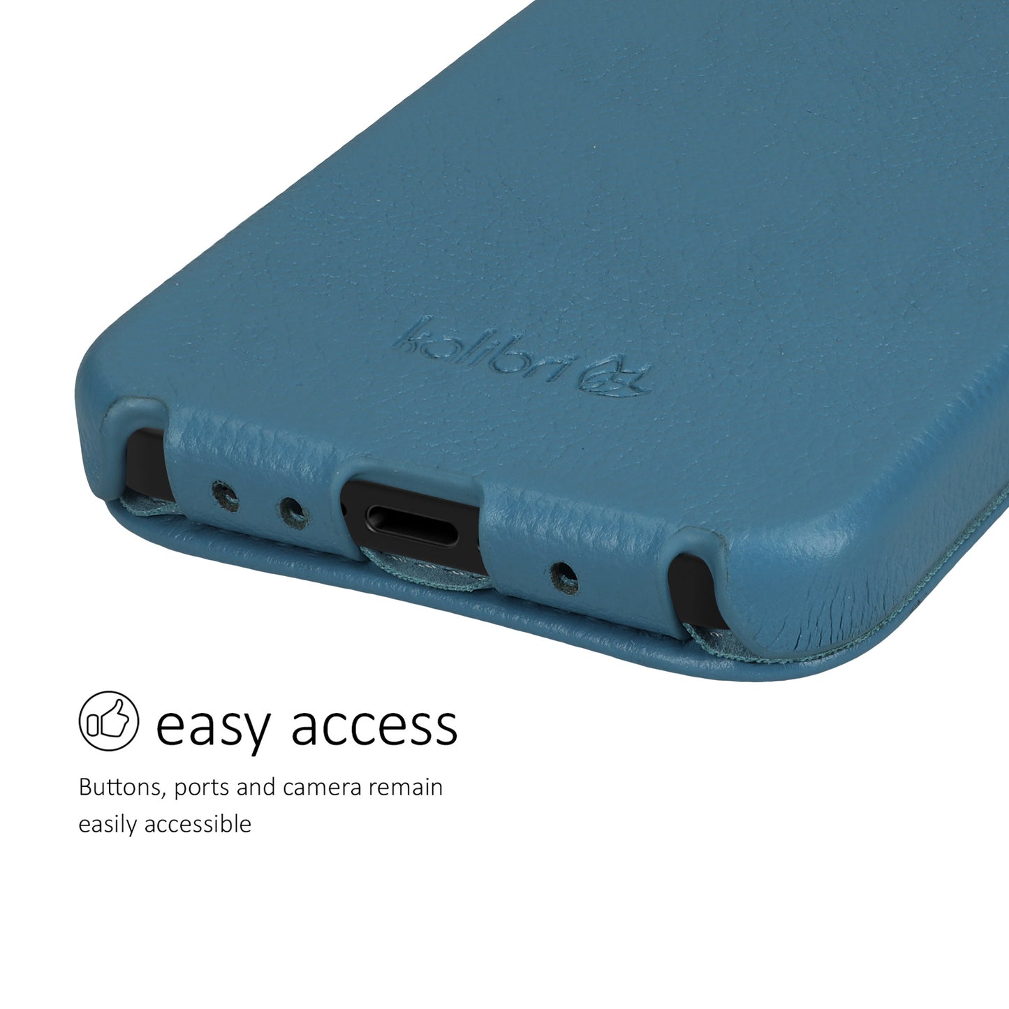 kalibri Flip Hülle Ultra Slim kompatibel mit Apple iPhone 17e / iPhone 16e