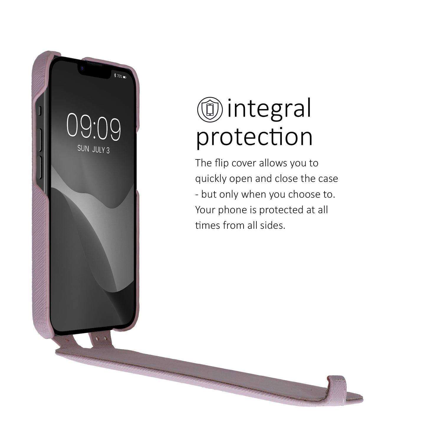 kalibri Flip Hülle Ultra Slim kompatibel mit Apple iPhone 17e / iPhone 16e