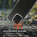 kalibri Hülle kompatibel mit Apple iPhone 16 Pro Case - Handyhülle mit 2x Glas Schutz Folie - Cover Handyhülle