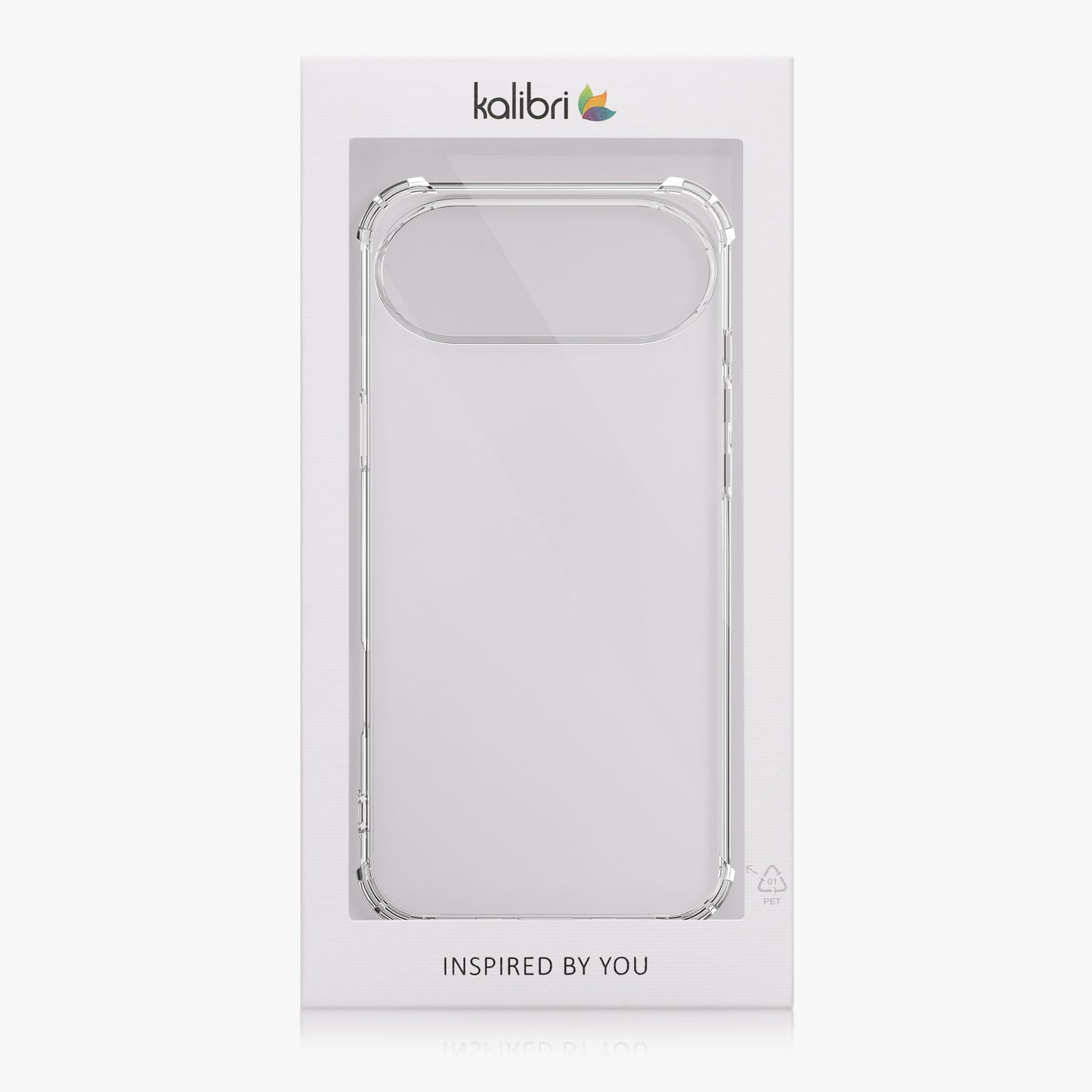 kalibri Hülle kompatibel mit Apple iPhone Air Case - Handyhülle mit 2x Glas Schutz Folie - Cover Handyhülle
