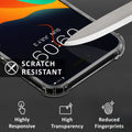 kalibri Hülle kompatibel mit Apple iPhone Air Case - Handyhülle mit 2x Glas Schutz Folie - Cover Handyhülle