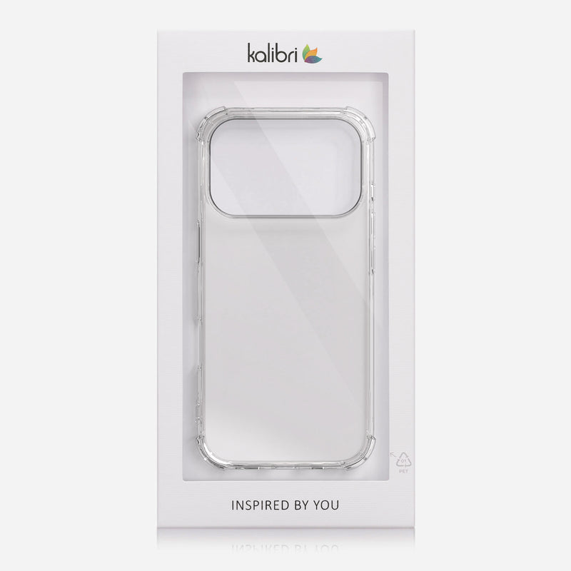 kalibri Hülle kompatibel mit Apple iPhone 17 Pro Case - Handyhülle mit 2x Glas Schutz Folie - Cover Handyhülle